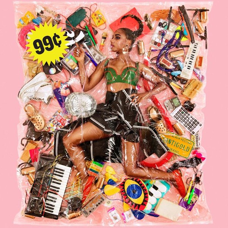 Illustration for article titled This Ziploc Baggie Art Piece Is Santigold's New Album Cover